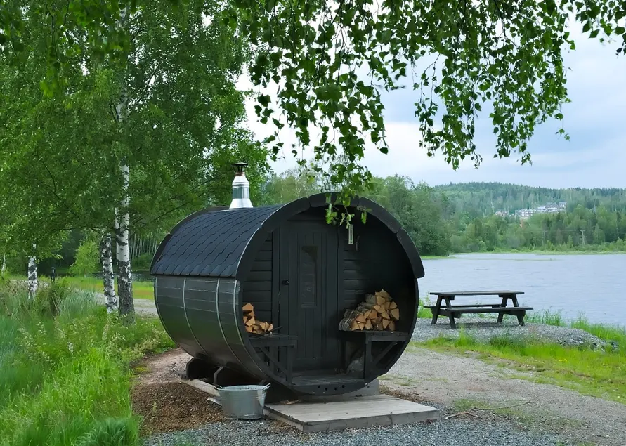 La roulotte sauna tres à la mode